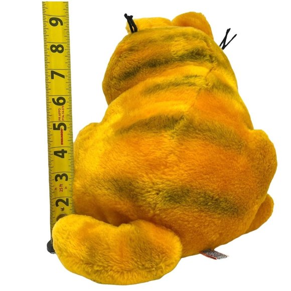 Vintage Dakin Garfield Cat Orange Black 10 inch Plush Stuffed Animal Toy 1981 - Picture 9 of 12